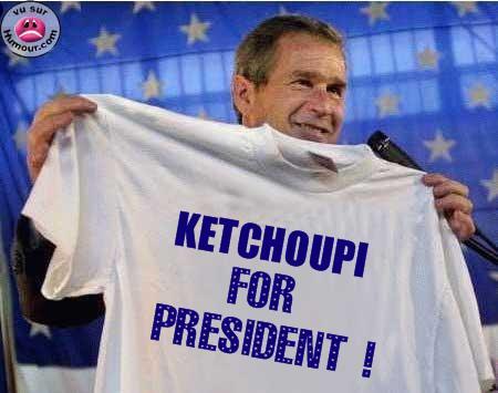 Tout le monde peut etre président pourquoi pas moi ??